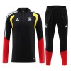 Tyskland Trænings Sweatshirt 2026-27 Kvart-Zip Sort